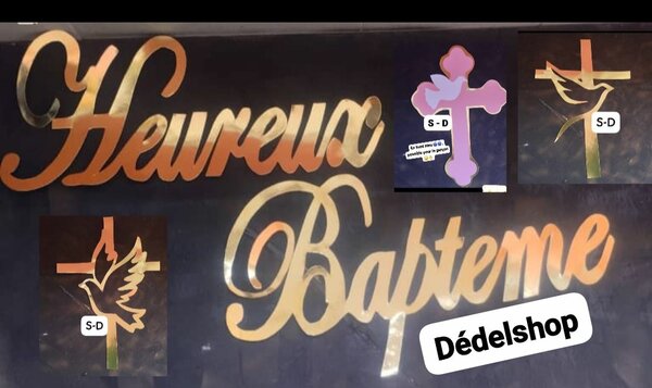 Décoration Murale Baptême