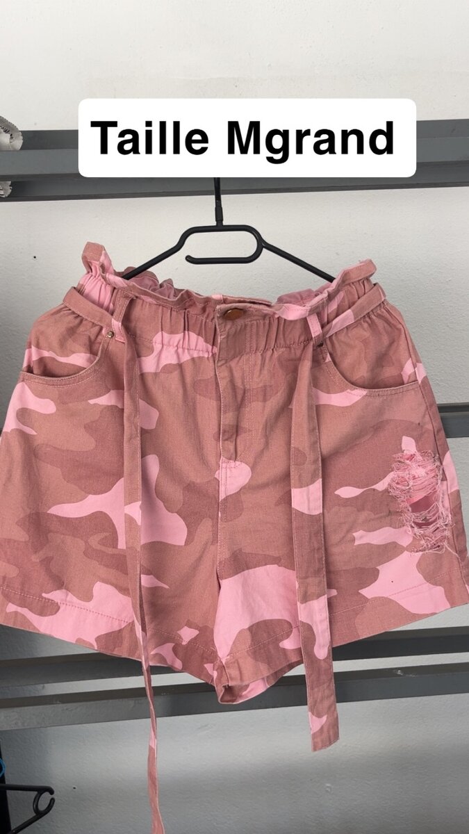 Shorts en jean et motifs pour femmes