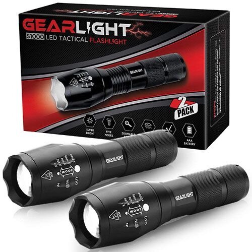 Lampe de Poche Tactique LED GearLight