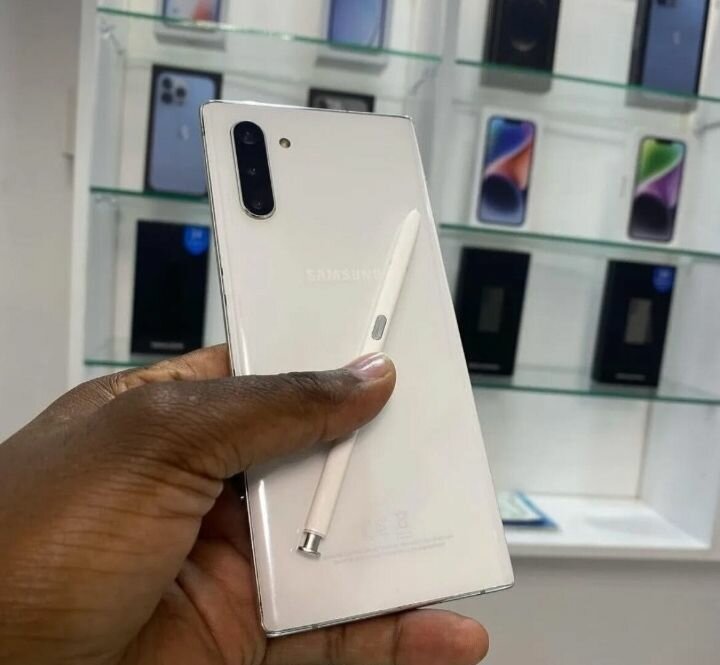 Smartphone Samsung Galaxy blanc