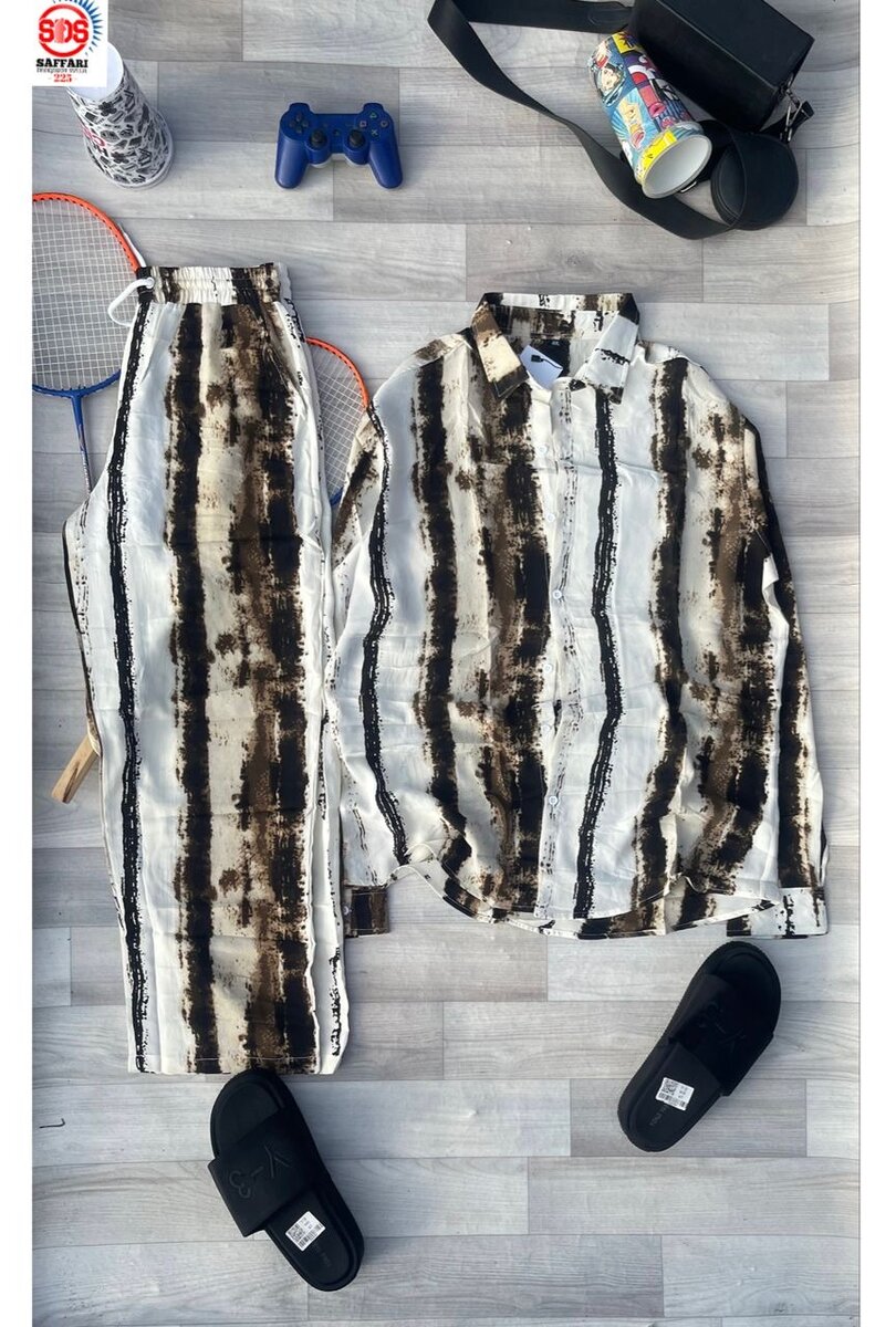 Pyjama homme moderne motifs