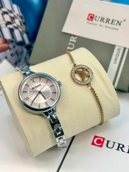 Montre luxe DAME / Bracelet Curren