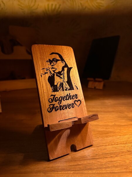 Customized Wooden Phone Stand