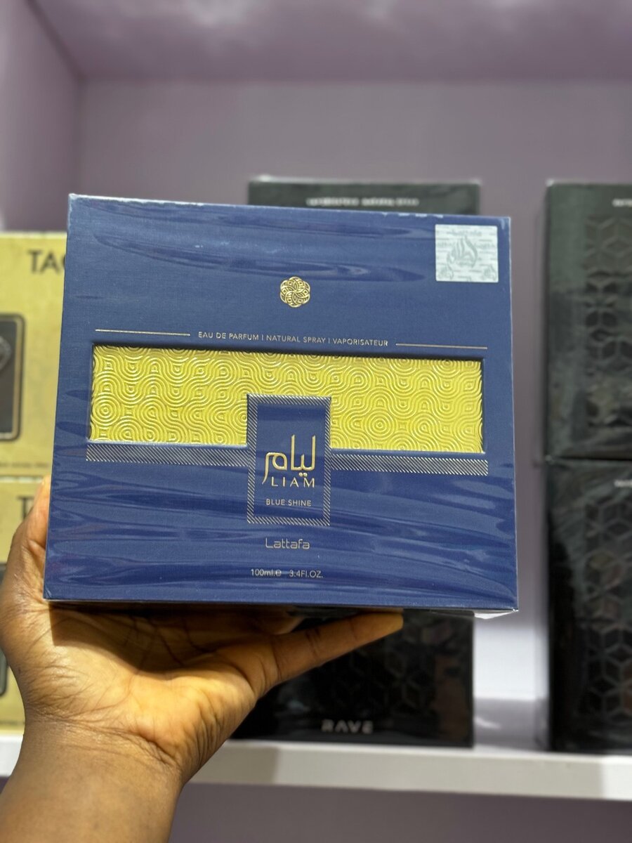 Liam blue shine by Lattafa