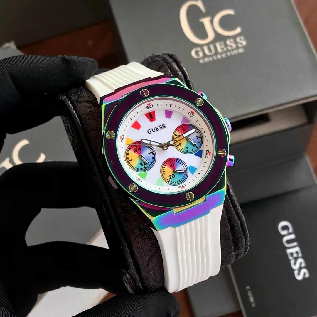 Montre Colorée Guess Femme