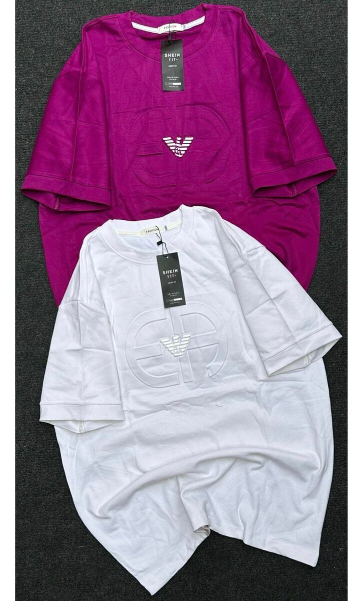 T-shirts unisex logo imprimé