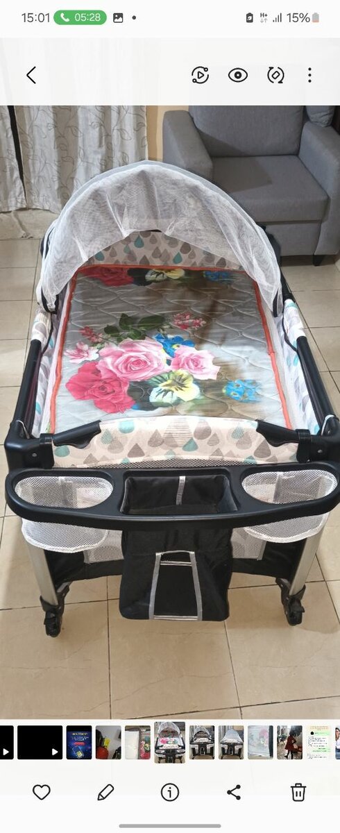 Couffin bébé confortable