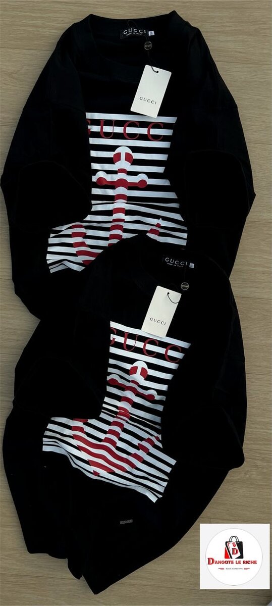 T-shirt rayé ancre femme