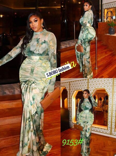 Robe Longue Fleurie Élégante