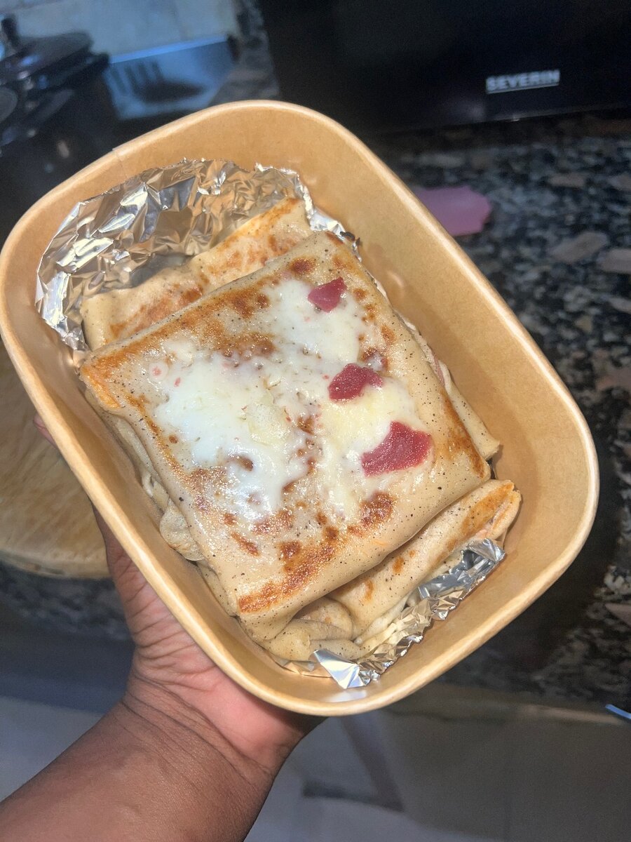 Crêpes pizza