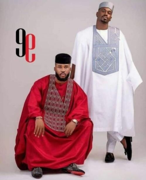 Boubou Homme Élégant Afrique