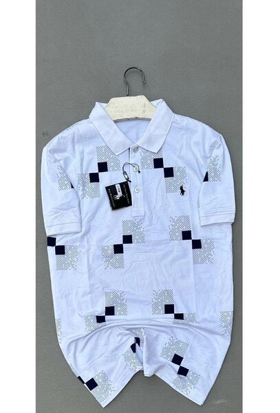 Polo imprimé homme chic