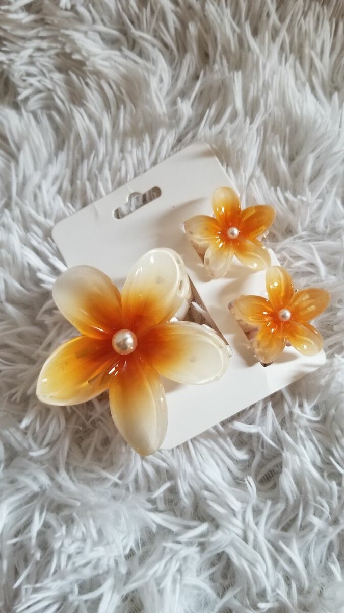 Ensemble Barrette Fleur