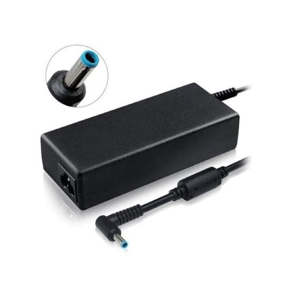 Chargeur HP ordinateur portable petit bout bleu + Câble alim