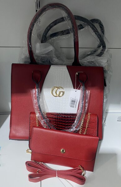 Sac à main tendance 3 pièces