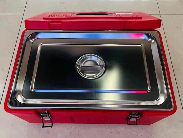 Ice chest and foid storage box