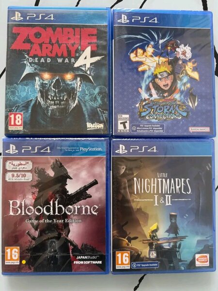 Cd PS4 Divers Lot 4