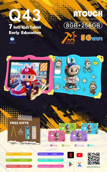 Tablette éducative 7'' enfants