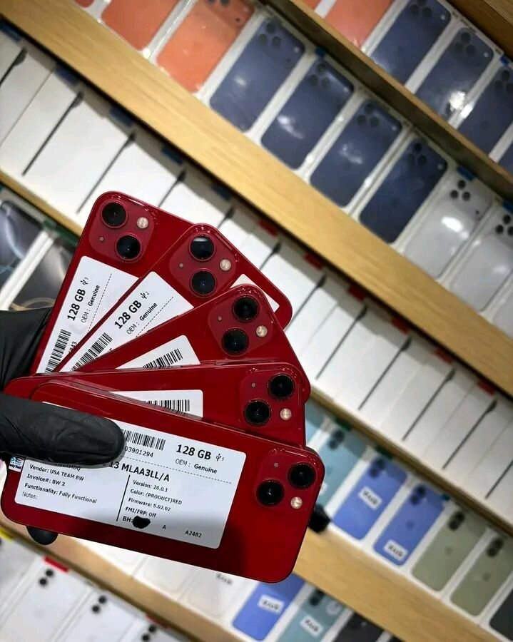 Smartphone Rouge 128 Go