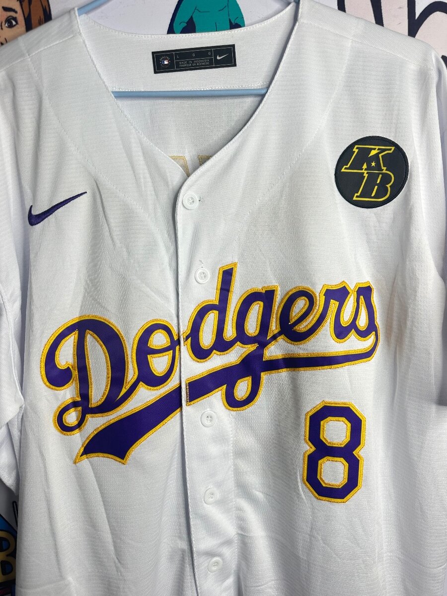Maillot Baseball Dodgers Personnalisé