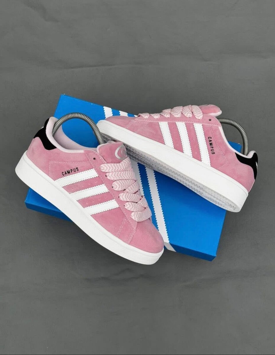 Chaussures Adidas Campus Rose