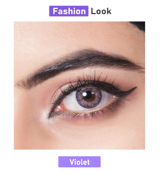 Fashion Look Lenses: Violet