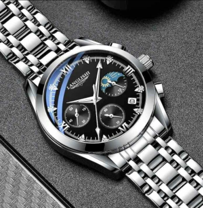 Montre Homme Chronographe Élégante