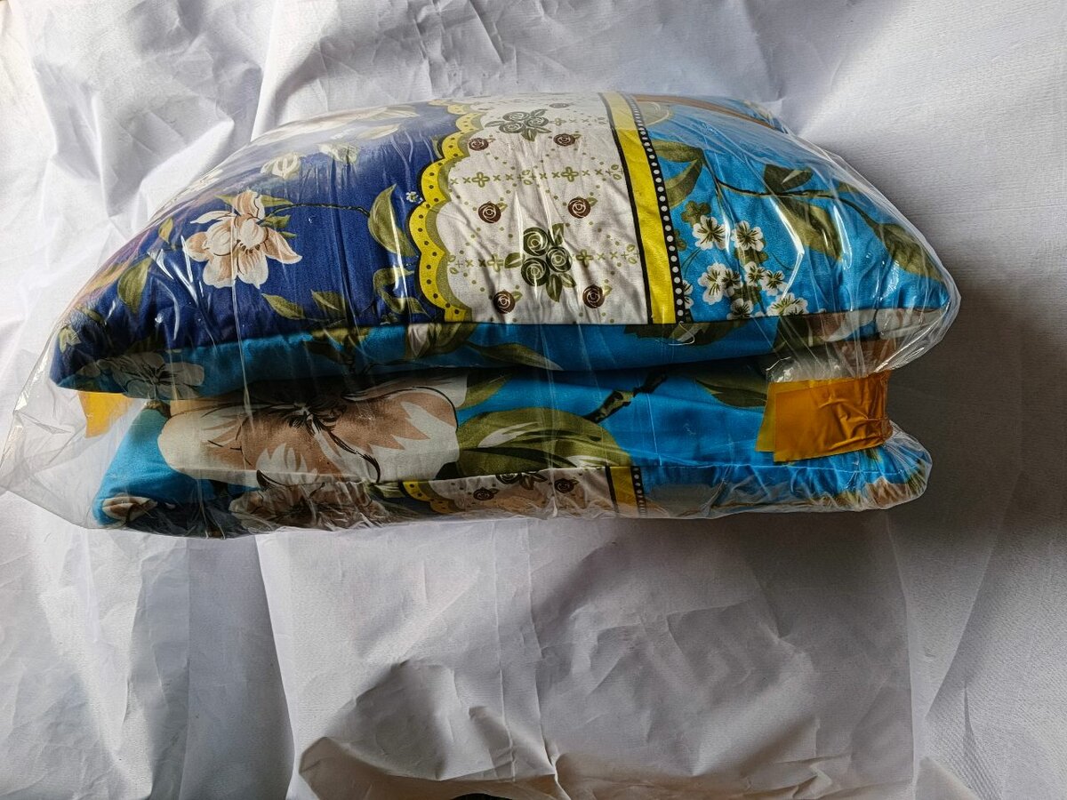 Coussin Confort Bleu Floral