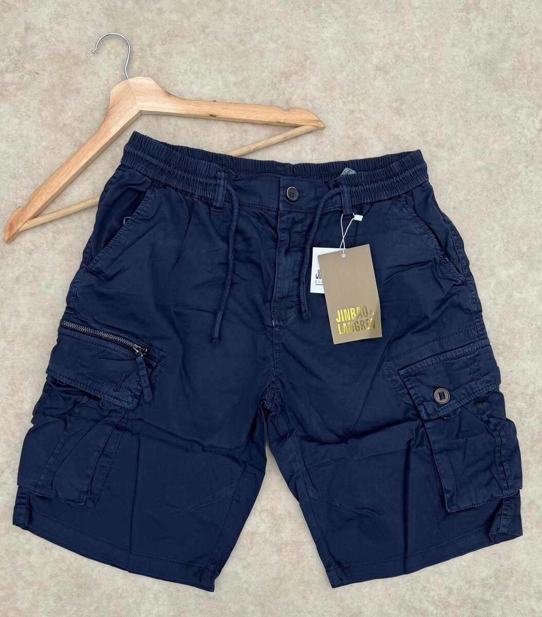 Short cargo homme décontracté