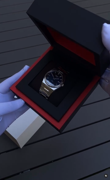 TISSOT PRX BLUE часы