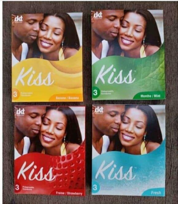 3 préservatifs Kiss Assortis