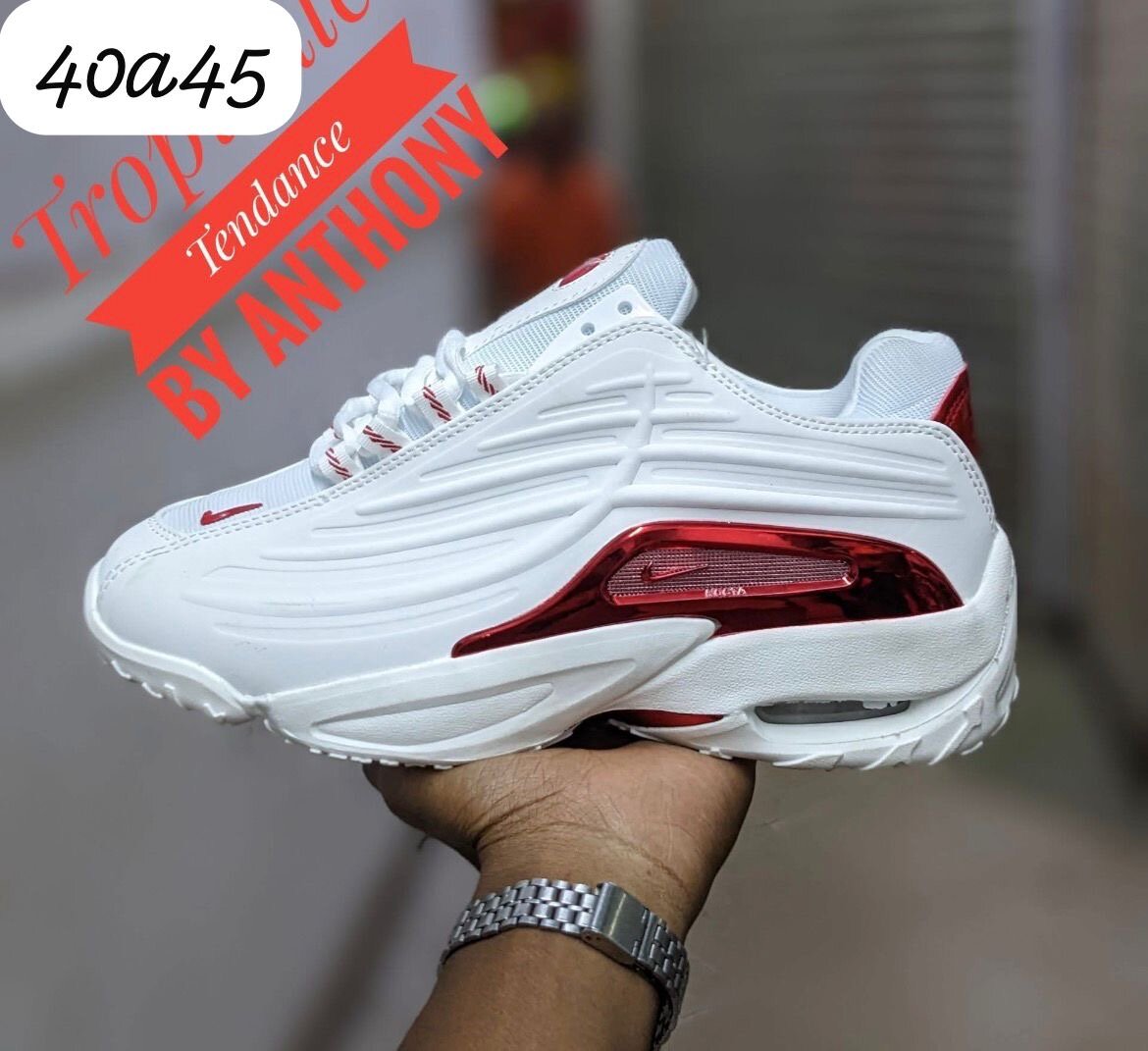 Baskets Nike Air Max Rouges