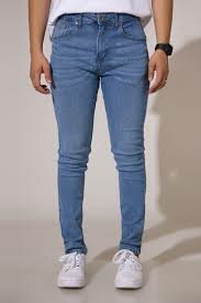 Slim fit denim