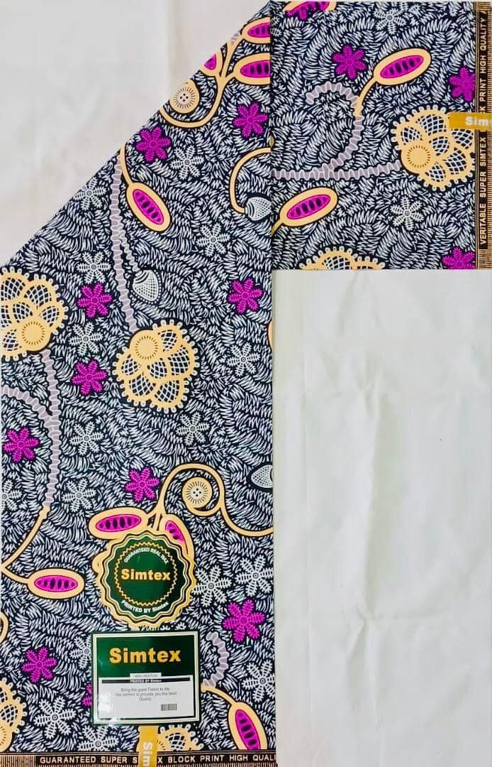 Polyester fabric with print