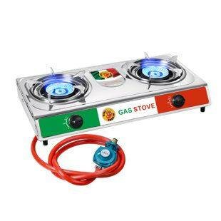 Double burner stove