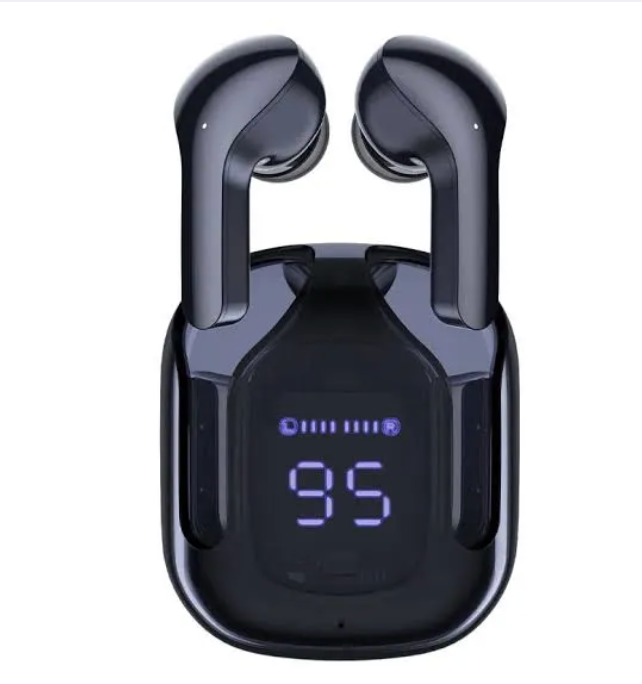 Air31 TWS Crystal Transparent Wireless Bluetooth Earbuds