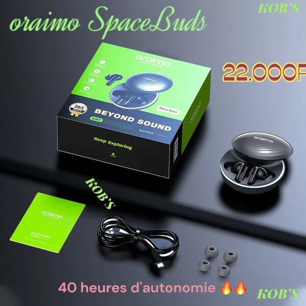 Écouteurs sansfil Oraimo SpaceBuds