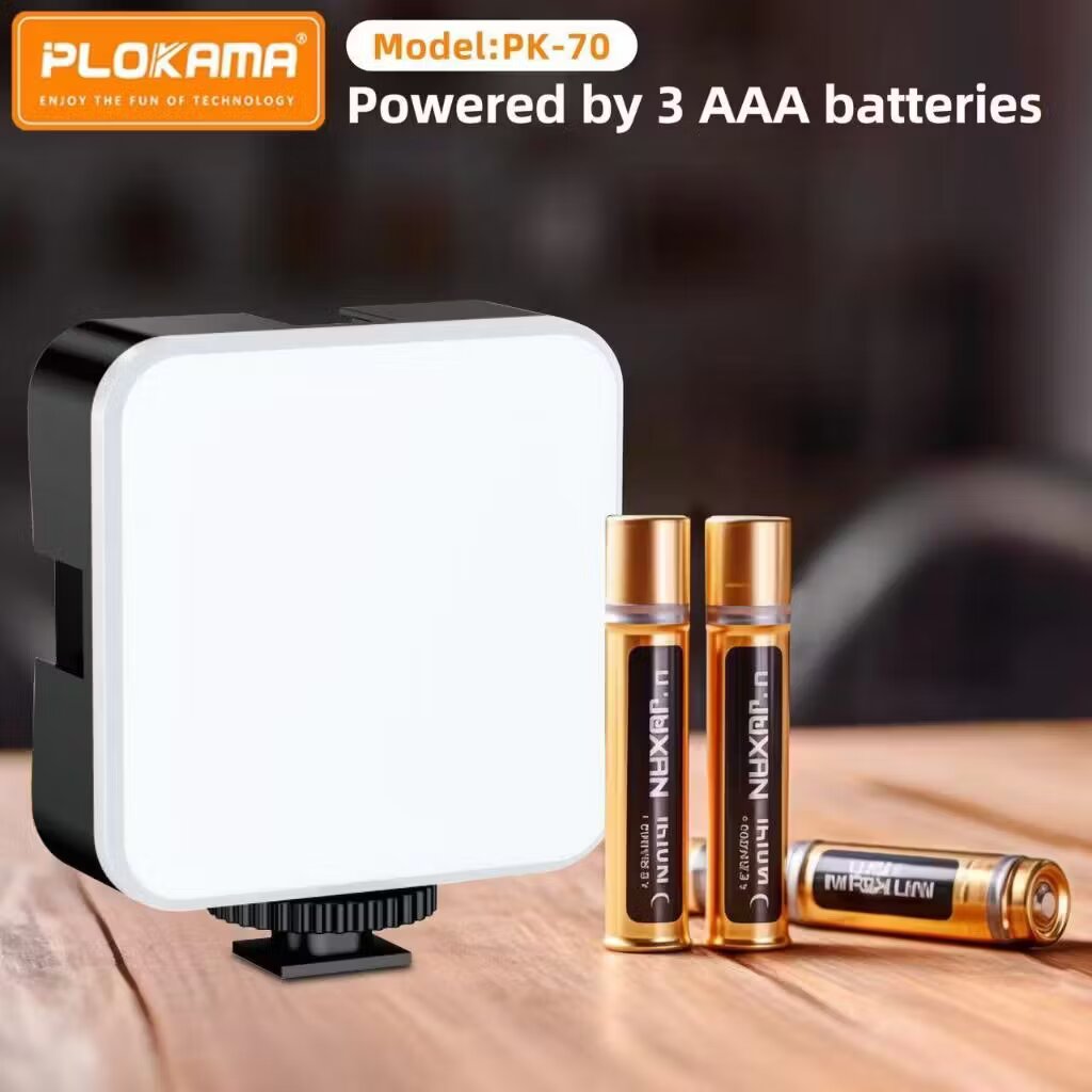 Plokama PK70 Mini Portable LED Light for Photography
