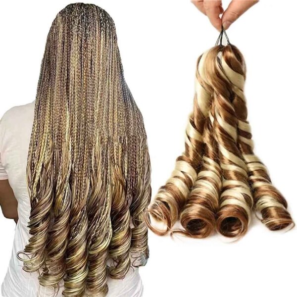 Extensions de Tresses Bouclées