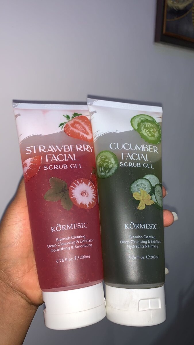 Kormesic face scrub gel