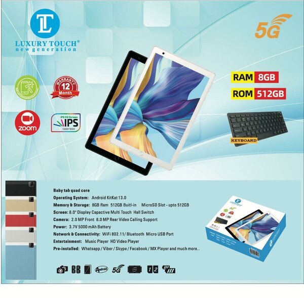 Tablette Android 8 Go RAM