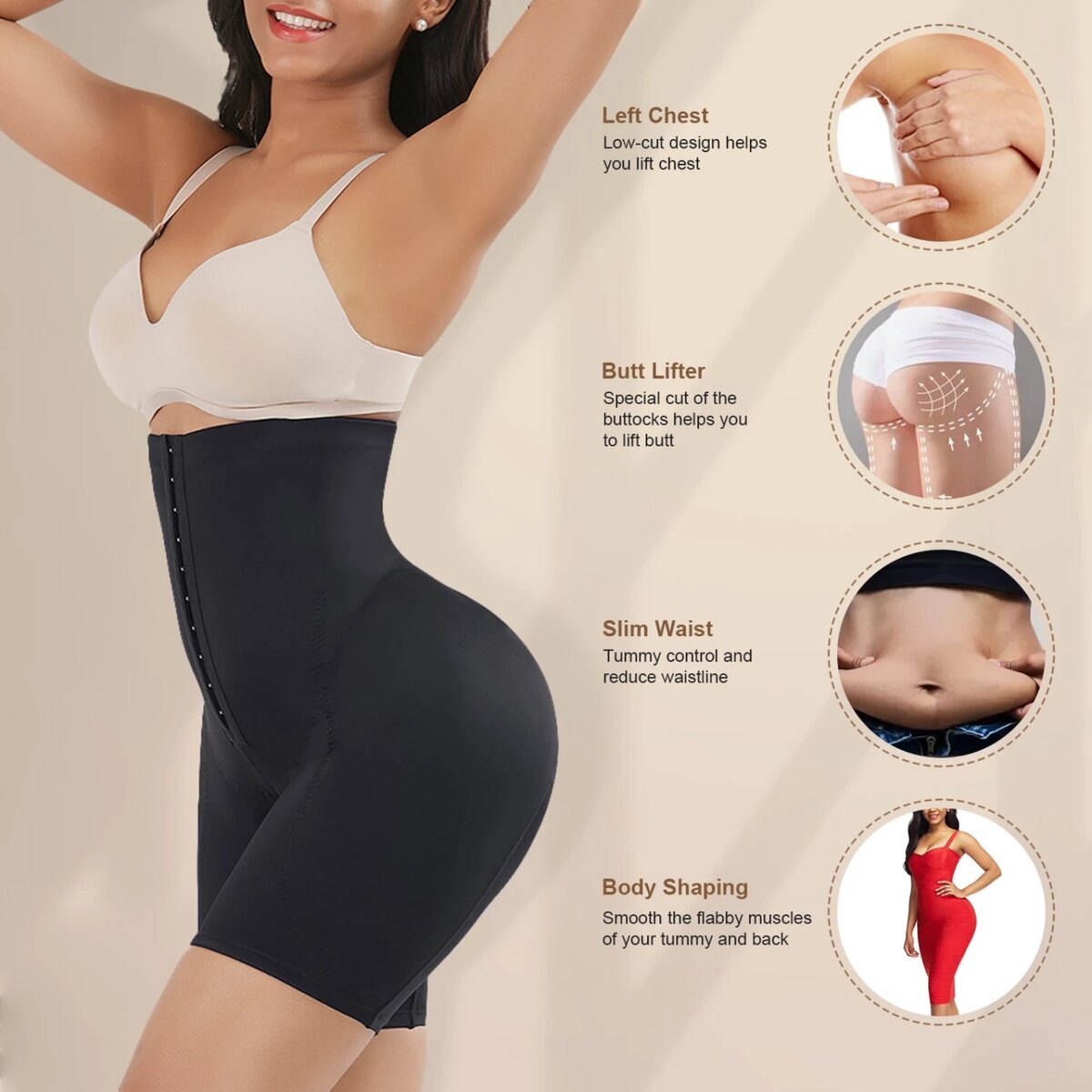 Lady Hip Padded shaper