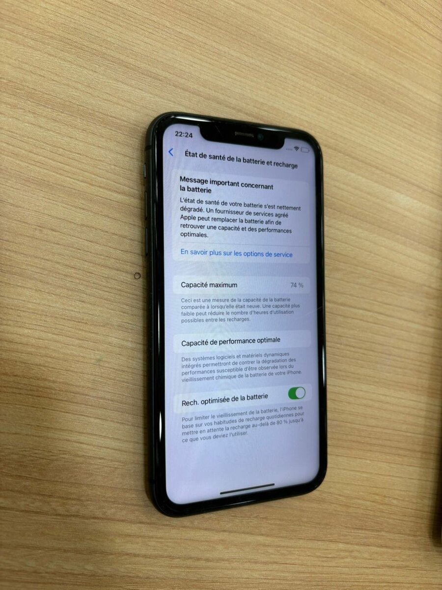 iPhone 11 simple 128Go état