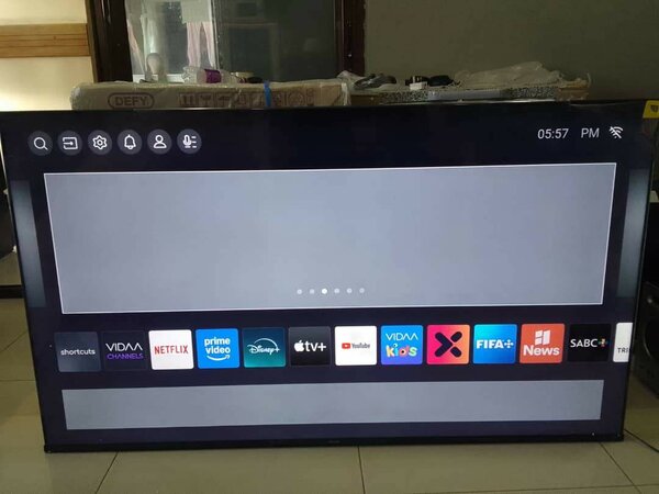 Preowned Hisense 65" smart tv