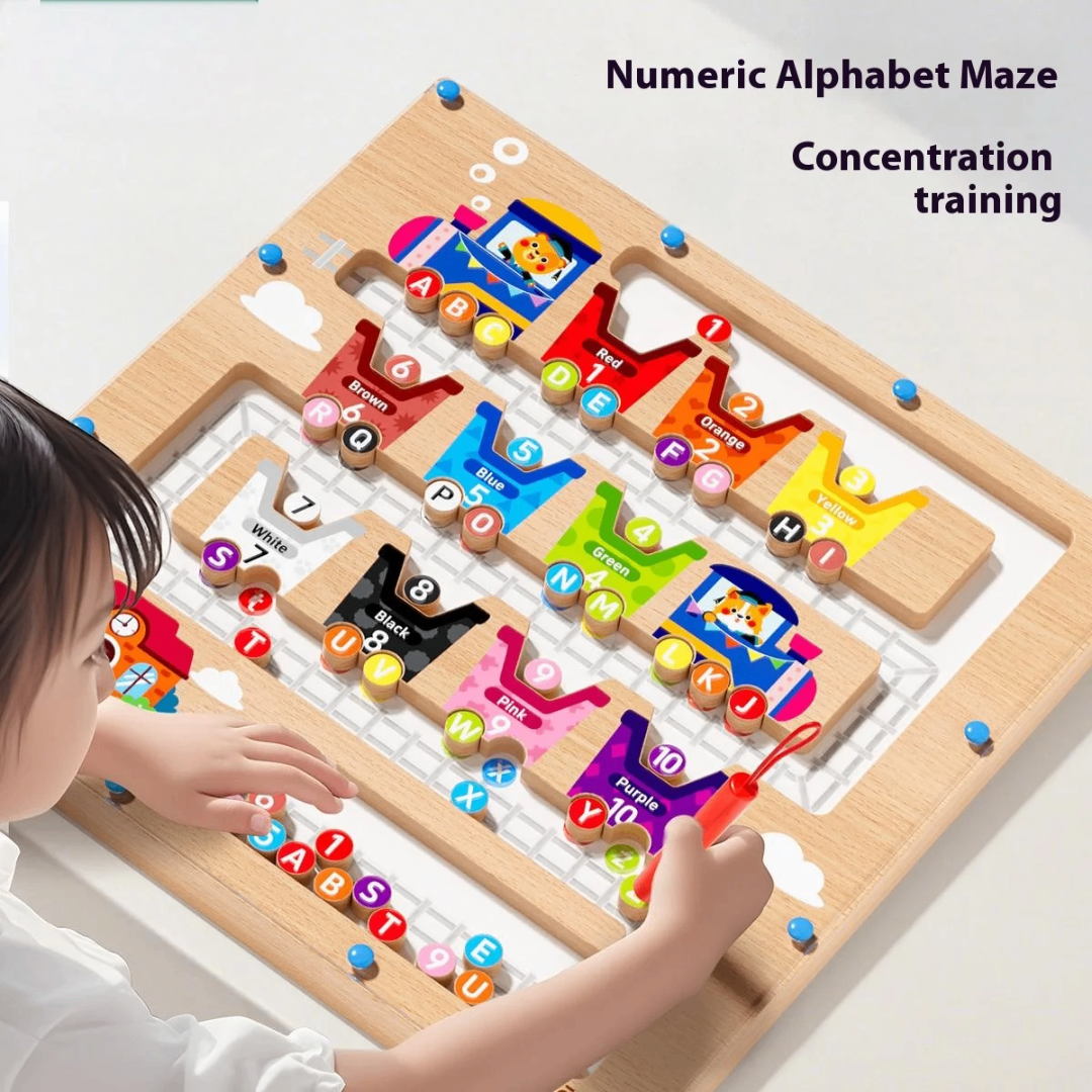 Jeu Éducatif Labyrinthe Enfant