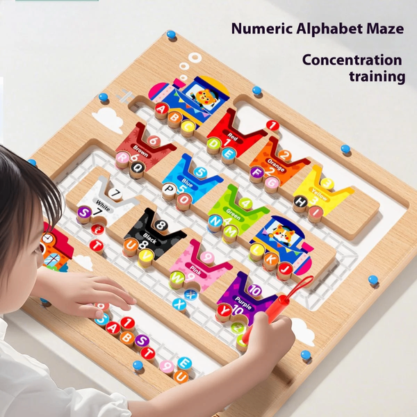 Jeu Éducatif Labyrinthe Enfant