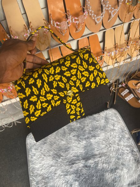 Sac à Main Tissu Africain
