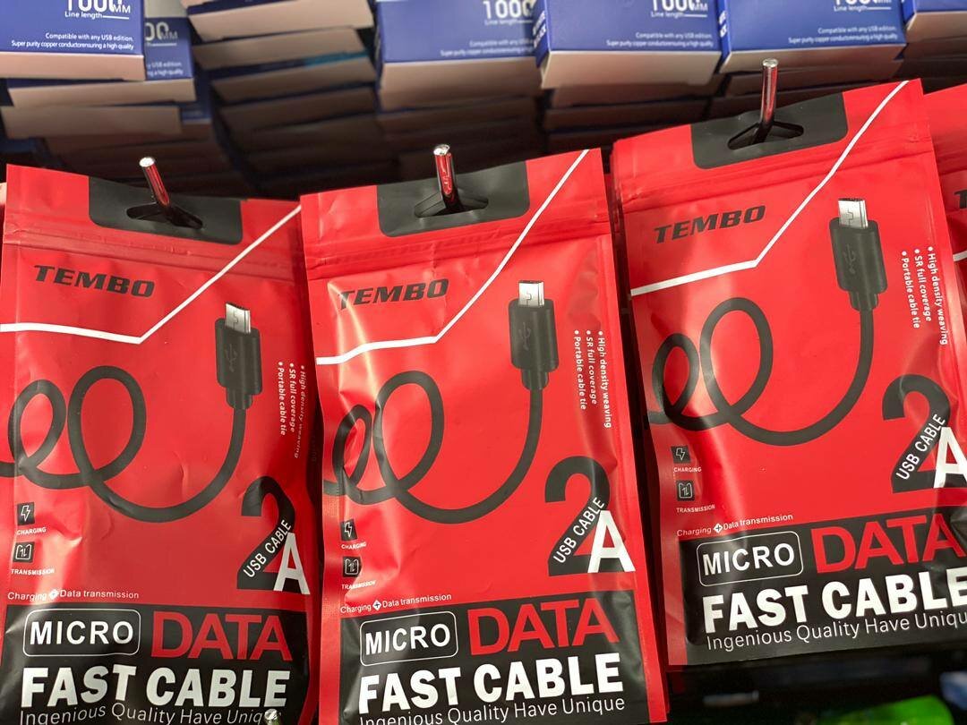 Iphone, type C and flat pin charging cables