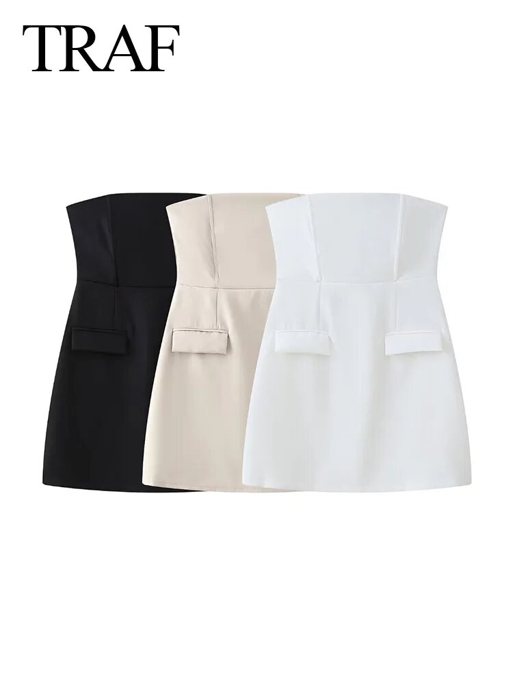 SLEEVELESS ELEGANT DRESSES