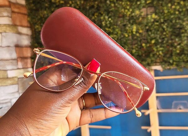 Lunettes élégantes en métal